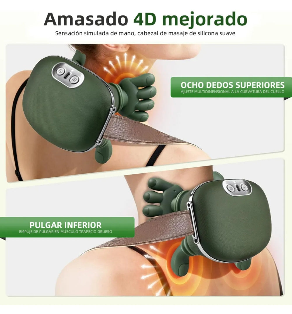 Masajeador de Cuello y Hombros con Calor Infrarrojo