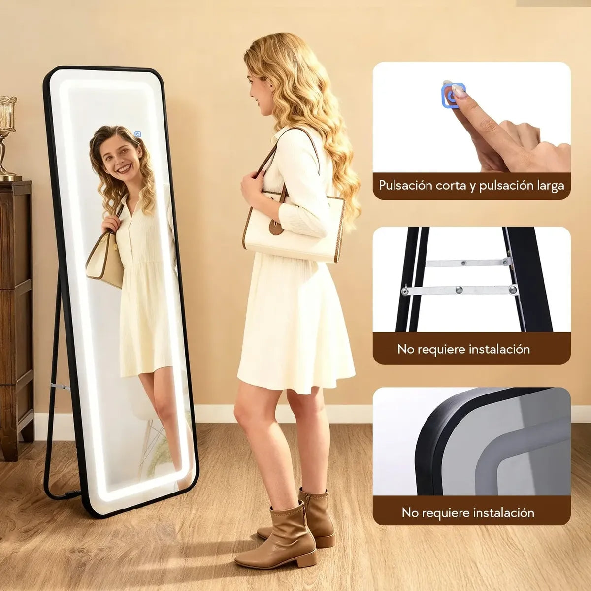 Espejo LED Touch Premium