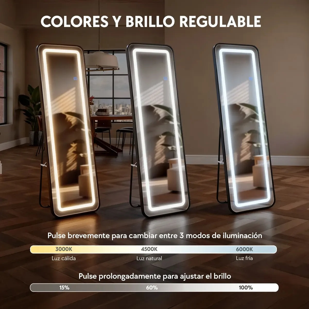 Espejo LED Touch Premium