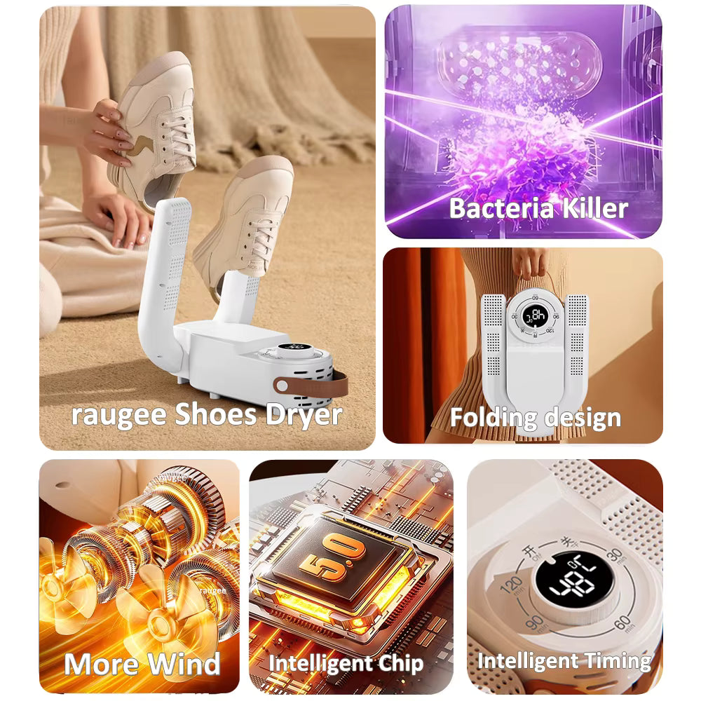 Secador Eléctrico para Zapatos | Elimina Humedad y Mal Olor