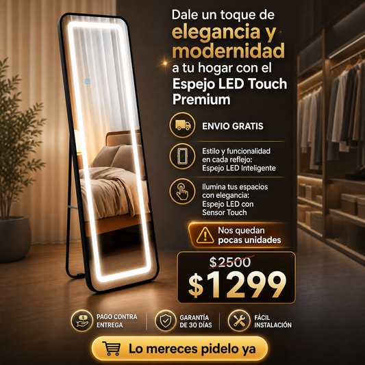 Espejo LED Touch Premium