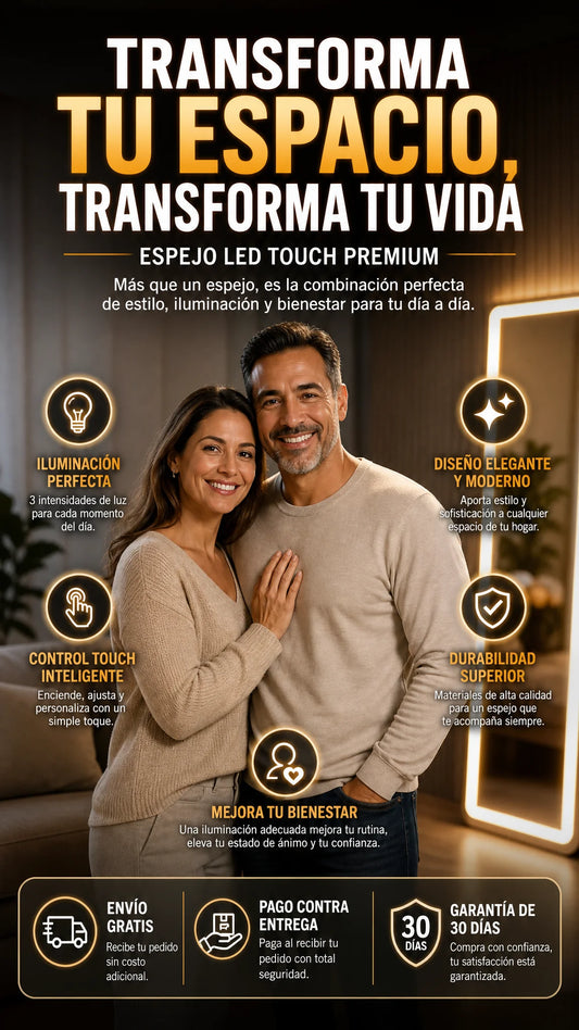 Espejo LED Touch Premium