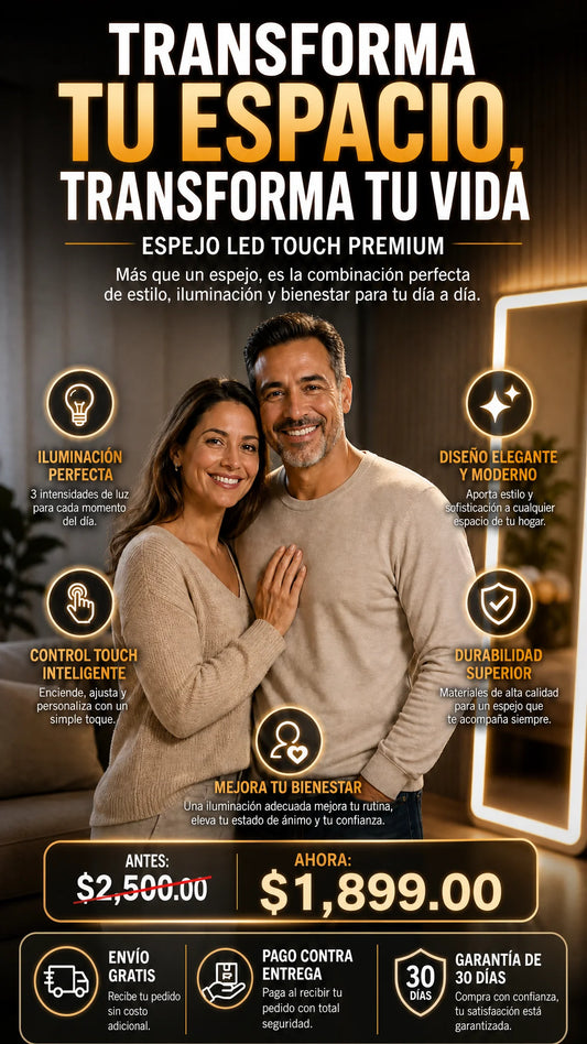 Espejo LED Touch Premium